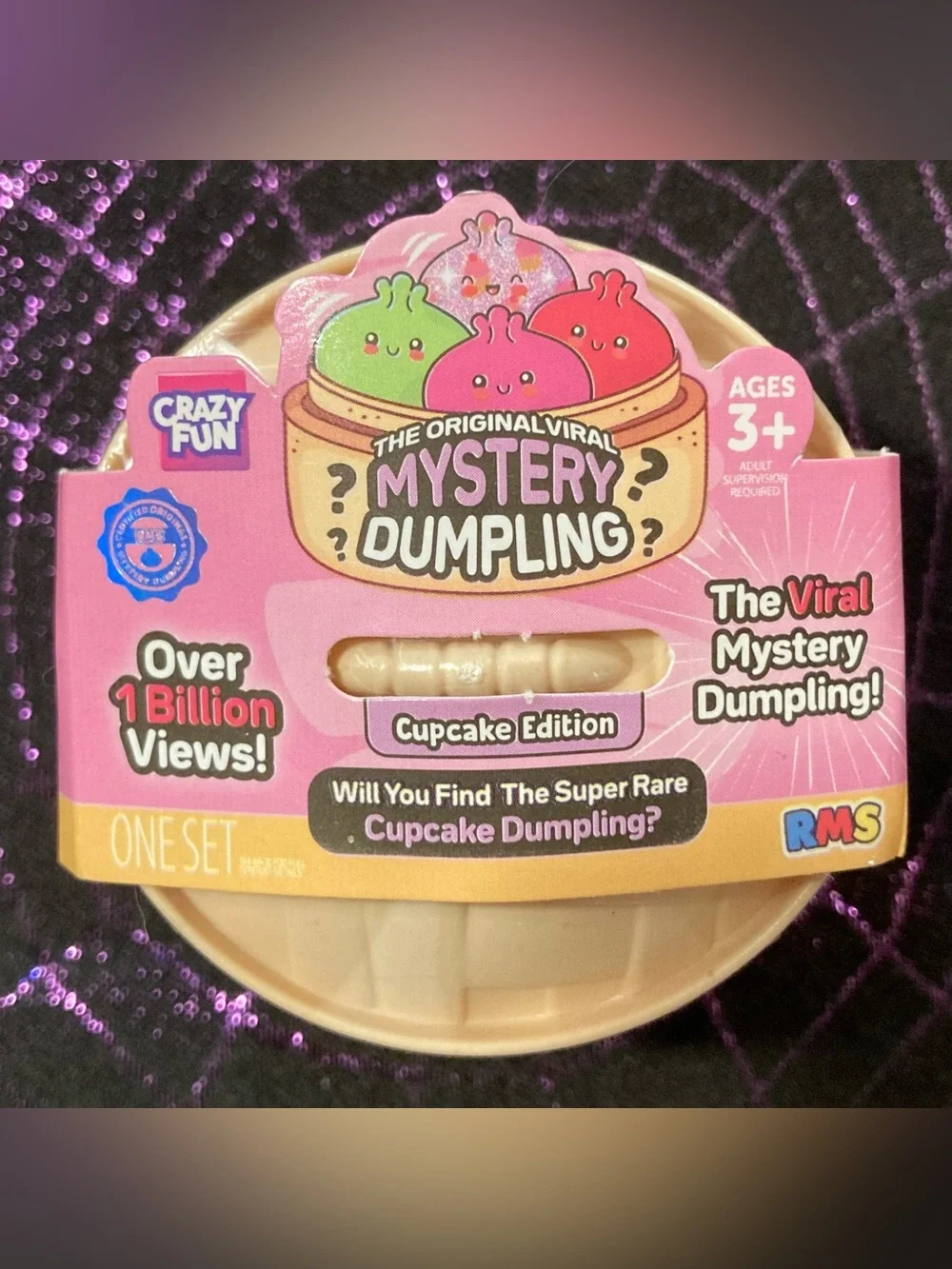 Unopened Mini Cupcake Mystery Dumpling By RMS